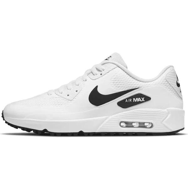 Nike Air Max 90G Spikeless Golf Shoes - White/Black - Size: 14 M