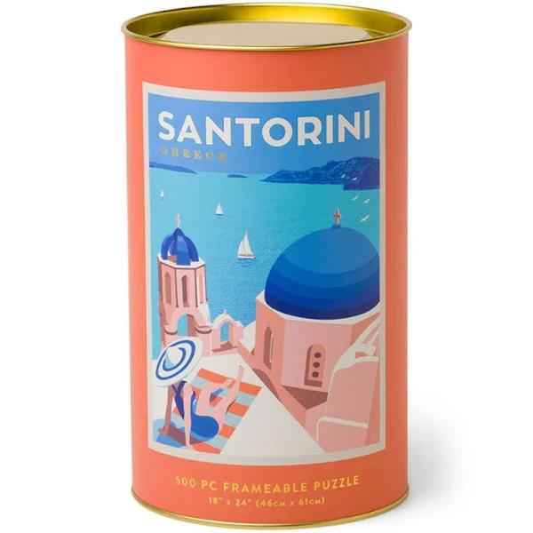 Jigsaw Puzzle in A Tube 500pc - Santorini