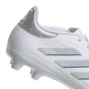 adidas-Copa Pure II League Firm Ground Boots-Unisex-Cloud White / Cloud White / Silver Metallic-M 13 / W 14