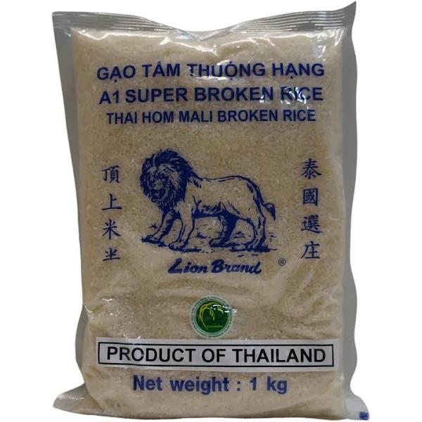 Lion Brand Thai Hom Mali Broken Rice 1kg