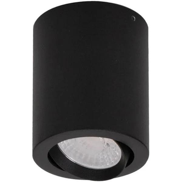 Domus Lighting NEO-10 Surface Mounted Tiltable 10W LED Downlight Black / 3000K