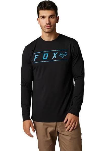 Fox Pinnacle Long Sleeve Tech Tee - Black - 2XL