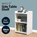 MIUZ Bedside Table Side Table Storage Nightstand End Table Storage Cabinet Shelf