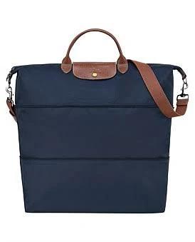 Longchamp Le Pliage Original Expandable Travel Bag in P68 Marine