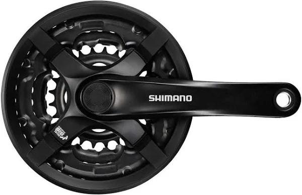 Shimano Tourney FC-TY501 42/34/24T 170mm Crankset Black