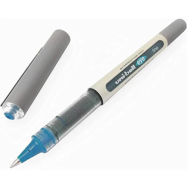 Uni-Ball UB157 Eye Liquid Ink Pen Rollerball 0.7mm Light Blue