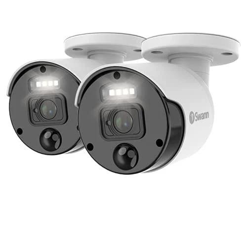 Swann SONHD-875WLBPK2-AU Master Series 4K Bullet Camera, 2 Pack