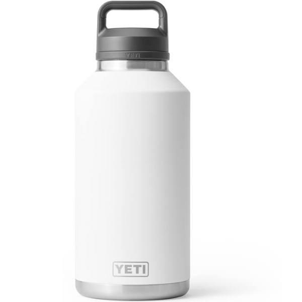 Yeti Rambler 64oz (1.9L) Bottle Chug - White