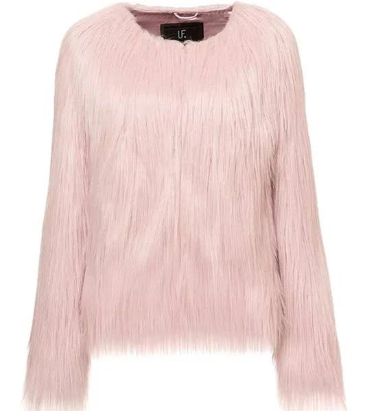 Unreal Fur Women's Unreal Dream Jacket in Pearl Pink, Size - Small | AfterPay Available