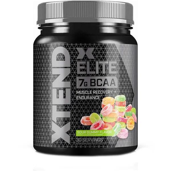 Xtend, Elite, 7g BCAA, Sour Gummy Flavor, 1.19 LB (540 g)