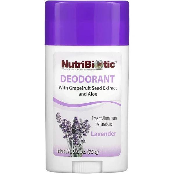 NutriBiotic Deodorant Stick 75g Lavender