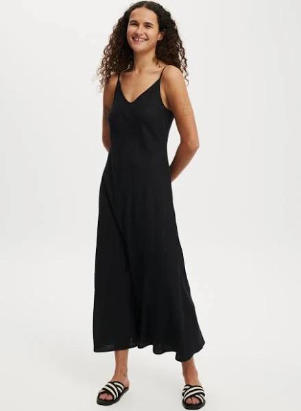 Cotton On - Women's Black Maxi Dresses - Haven V-Neck Maxi Dress - Size 6 at The Iconic