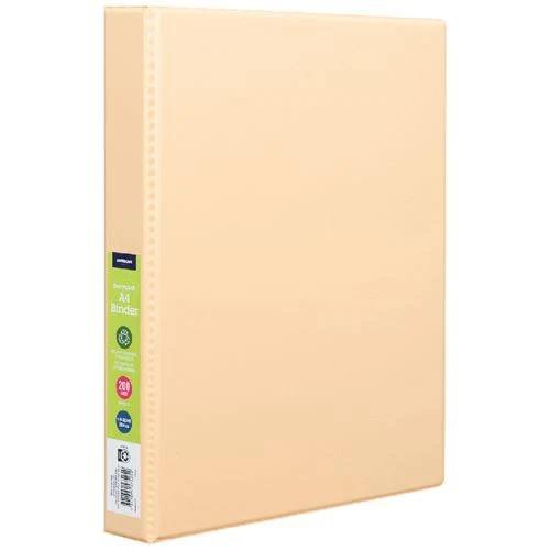 J.Burrows A4 Binder 25mm 4D Peach