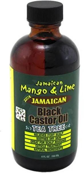 Jamaican Mango & Lime: Black Castor Oil - Tea Tree