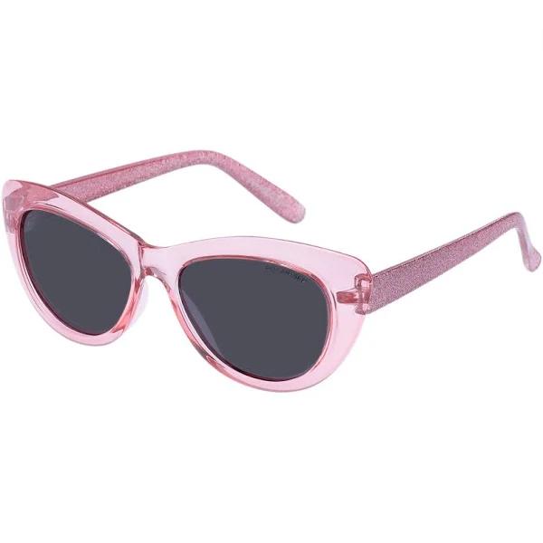 Cancer Council Kids Elk - Kids | Pink Glitter/Smoke Polarised Sunglasses