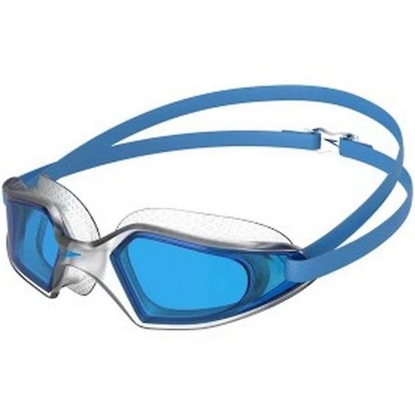 Speedo Unisex Adult Hydropulse Smoke Swimming Goggles Blue/Silver One Size