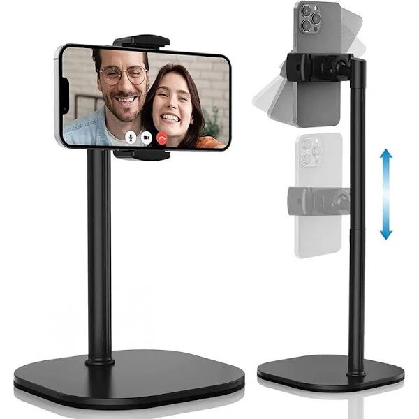 Cooper ChatStand, Height Adjustable Mobile Phone Stand For Desk | Mobile Phone Holder Stand For Office, Desk Phone Stand For Recording, iPhone Stand