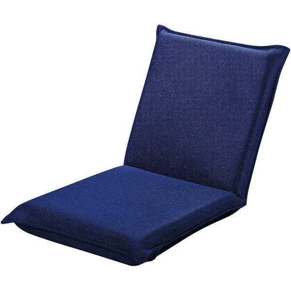 Costway Floor Lounge Chair Padded Lazy Sofa Bed Navy