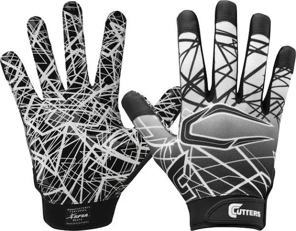 Cutters Game Day Football Adult Receiver Gloves