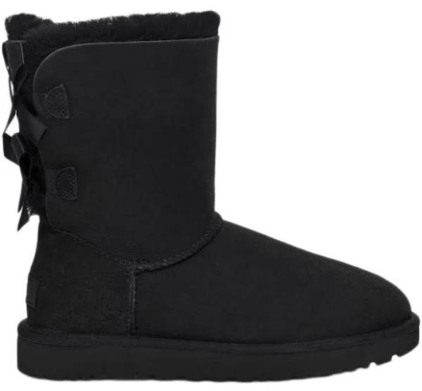 UGG Bailey Bow II Boot Black (Women's)