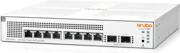 Aruba JL681A, Instant On 1930 Smart Managed PoE Switch, 8x Gigabit RJ4