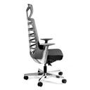 Desky Pro Ergonomic Chair with Headrest - White