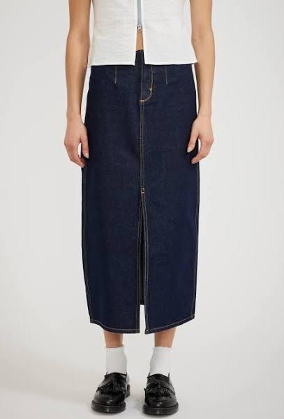 Neuw Recut Maxi Skirt - Rinse Denim - 26