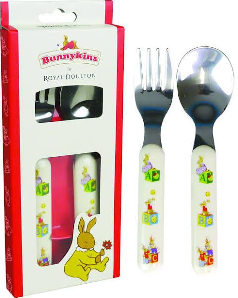 Bunnykins Spoon & Fork (playing)