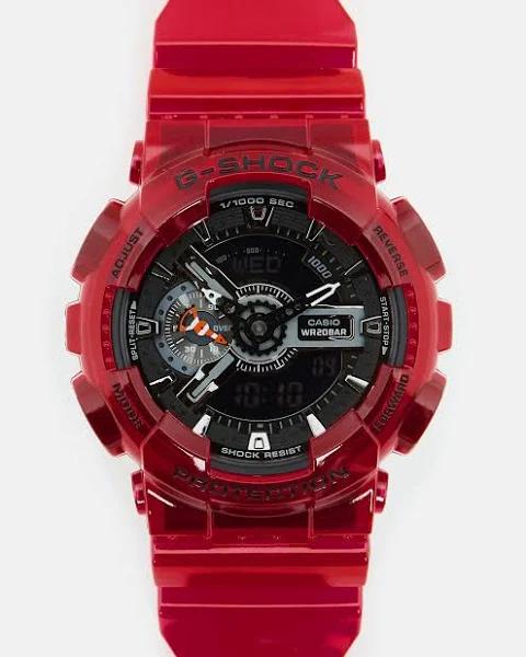 Casio Coral Reef Red Watch GA110CR-4A Red