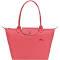 Longchamp Le Pliage Club Small Shoulder Tote Pomegranate