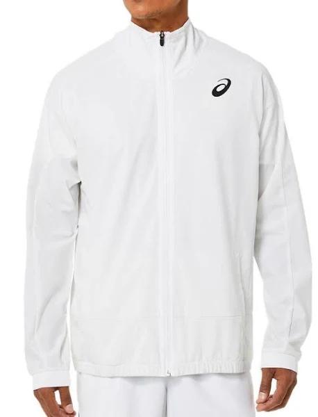 ASICS Men's Match Jacket - Brilliant White 2XL