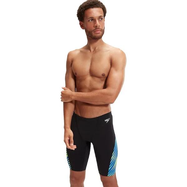 Speedo Allover Digital Vcut Jammer Mens 10099056