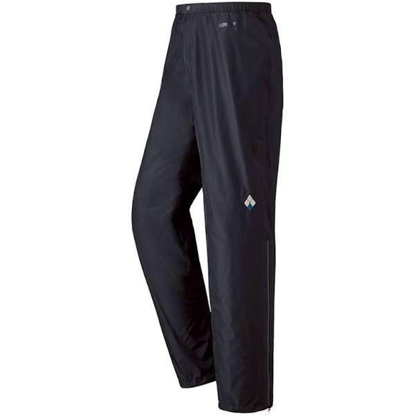 Montbell Mens Rain Dancer Pants Black / M (Asia Fit)