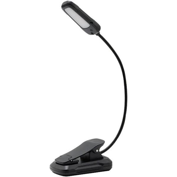 GOMINIMO Rechargeable LED Clip Book Light With Eye-protection 9 LED Bulbs