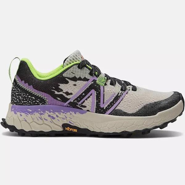 New Balance Fresh Foam x Hierro V7 Shoes Beige Black Lilac Women - 39