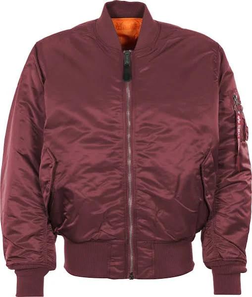 Alpha Industries Ma-1 Jacket Red L Man 100101-184-L