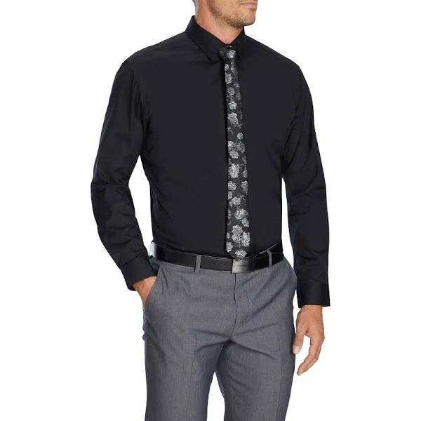 Connor Cyrus Dress Shirt Black 3XL