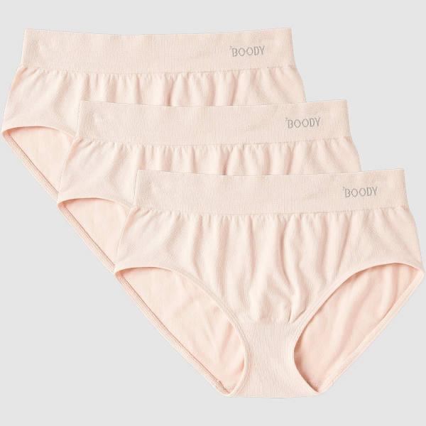 3-Pack Hipster Bikini, Nude / S / 3