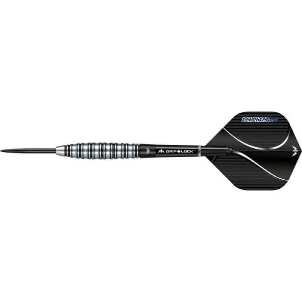 Mission Chiron Darts - Steel Tip - M2 - Electro - Black & Blue - 23g