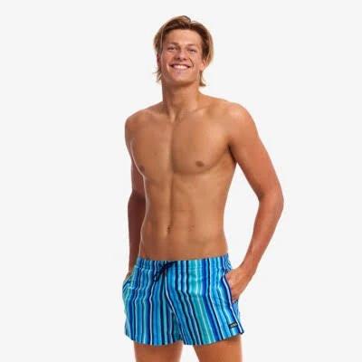 Funky Trunks Shorty Shorts Beach Short Lane Lines | Mens Beachwear