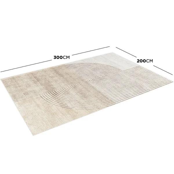 Lunder Modern Abstract Floor Rug - 200 x 300cm