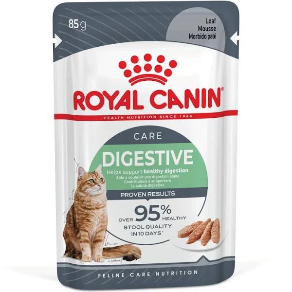 Royal Canin Digestive Care Loaf Adult Cat Wet Food Pouches - 85g