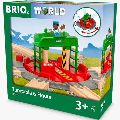 BRIO - Turntable & Figure