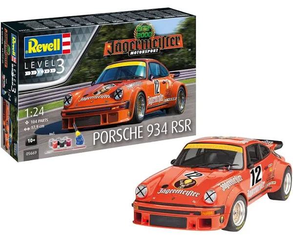 Revell Gift Set 05669 1/24 Jagermeister Motor Sport 50th Anniversary