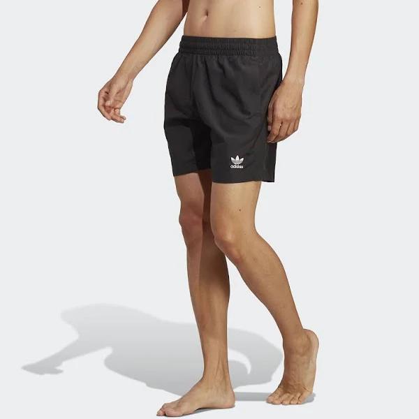 Adidas Originals Essentials Solid Swim Shorts - Black