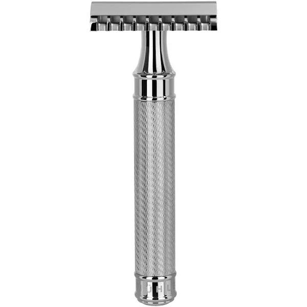 Muhle Traditional Grande R41GS Stainless Steel Safety Razor (Open Comb)