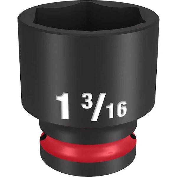 Milwaukee Shockwave 1/2" Drive 1-3/16" Standard 6 Point Impact Socket 49666213 by Autoelec