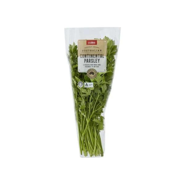 Coles Continental Parsley Sleeved 1 Bunch