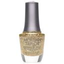 Morgan Taylor Glitter and Gold Nail Polish Lacquer 15ml