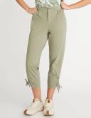 Rockmans Ankle Length Rib Waist Pant - Size 18 - Womens - Green